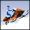 Snowmobile Stunt